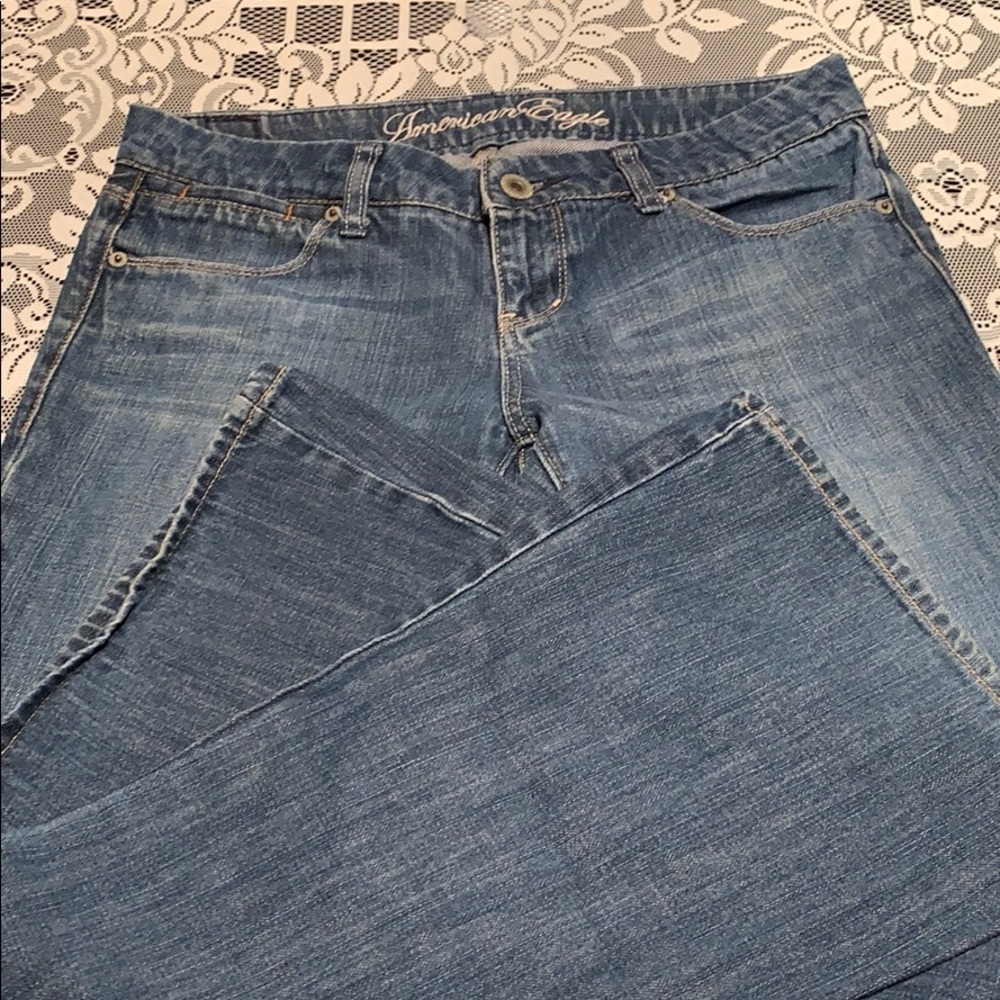 American Eagle Flare Jeans Size 4 - Picture 2 of 4